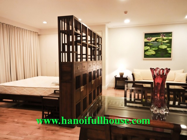 01 bedroom luxurious apartment rental in Hoang Thanh Tower, Mai Hac De street, HBT dist, HN